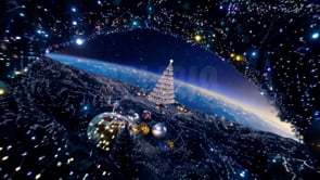 A captivating FPV journey flying over a Christmas magic-filled fantasy land, where every corner glows with warmth, joy, and festive spirit.