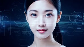 Virtual holographic agent streamlining daily life with artificial intelligence precision.