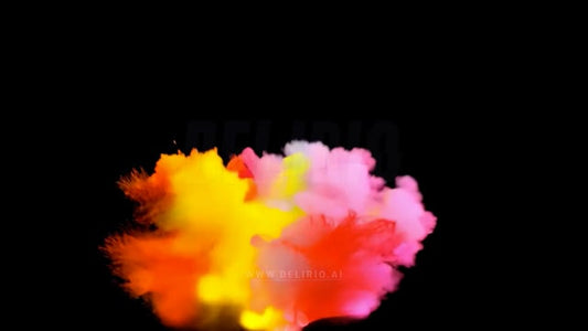 A vibrant background featuring a colorful artistic powder explosion, perfect for creative projects.